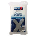 Image for Decor X Trade Polythene Dust Sheet 12' x 12'