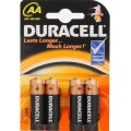 Image for Duracell Aa Batteries 4 Pack
