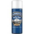 Image for Hammerite Direct To Rust Metal Paint Aerosol Smooth White 400ml