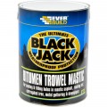 Image for Everbuild Black Jack Bitumen Trowel Mastic Black 1L