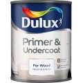 Image for Dulux Retail Primer & Undercoat For Wood 750Ml