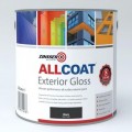Image for Zinsser Allcoat Exterior Water-Based Gloss Black 2.5L