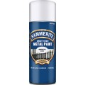 Image for Hammerite Direct To Rust Metal Paint Aerosol Smooth Silver 400ml