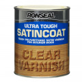 Image for Ronseal Ultra Tough Satincoat Clear Varnish 2.5L