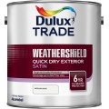 Image for Dulux Trade Weathershield Quick Dry Exterior Satin Tinted Colours 2.5L