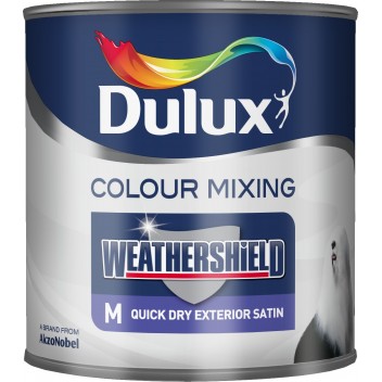 Image for Dulux Retail Weathershield Quick Drying Satin Medium 1L