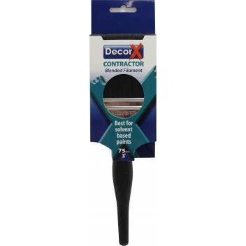 Image for Decor X Contractor Paint Brush 3"