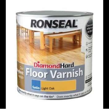 Ronseal Diamond Varnish Light Oak 2 5l Qds Direct