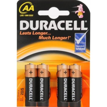 Image for Duracell Aa Batteries 4 Pack