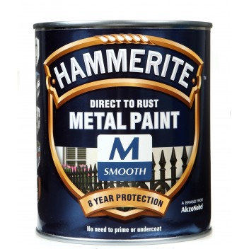 Image for Hammerite Direct To Rust Metal Paint Smooth Tinted Colours 750ml