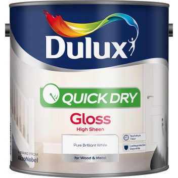 Image for Dulux Retail Quick Dry Gloss Pbw 2.5L