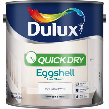 Image for Dulux Retail Qd Eggshell Pbw 2.5L