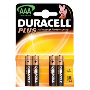 Image for Duracell Aaa Batteries 4 Pack