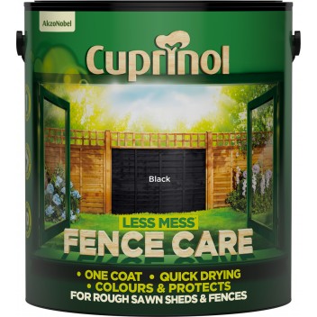Image for Cuprinol Less Mess Fence Care Black 6L