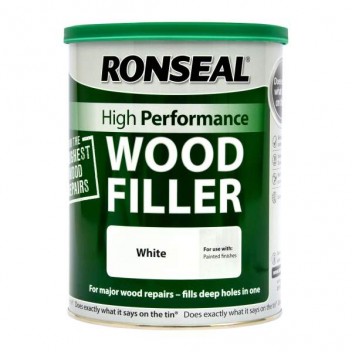 Image for Ronseal High Performance Wood Filler White 275g