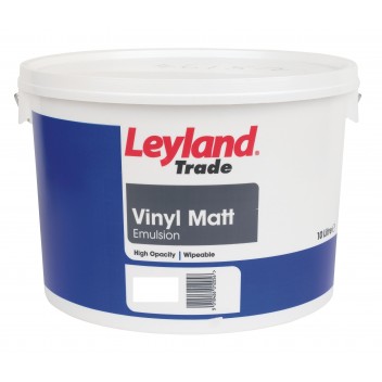 Image for Leyland Trade Vinyl Matt Emulsion Tinted Colours 10L