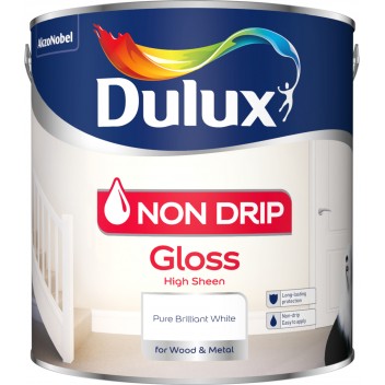 Image for Dulux Retail Non Drip Gloss Pbw 2.5L