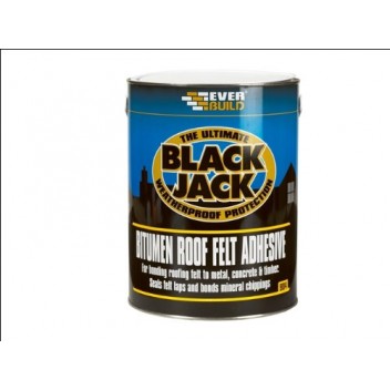 Image for Everbuild Black Jack Roof Felt Adhesive 2.5L
