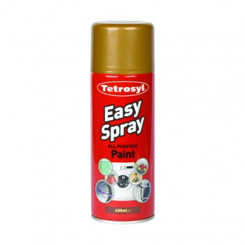 Image for Tetrion Easy Spray Paint Bright Gold 400ml
