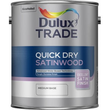 Image for Dulux Trade Quick Dry Satinwood Tinted Colours 1L