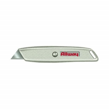 Image for Allway Fixed Blade Utility Knife w/3 blades, carded