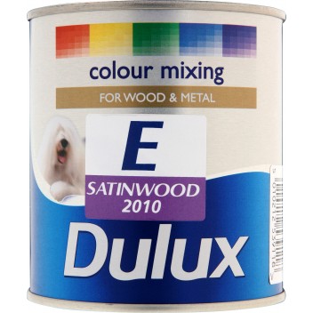 Image for Dulux Retail Col/Mix Satinwood Ext/Deep Bs 500Ml