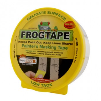 Image for FrogTape Delicate Surface Painter's Tape Yellow 24mm x 41.1m