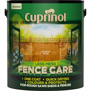 Image for Cuprinol Less Mess Fence Care Autumn Gold 6L