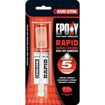 Image for Evo-Stik Epoxy Rapid Syringe 25Ml