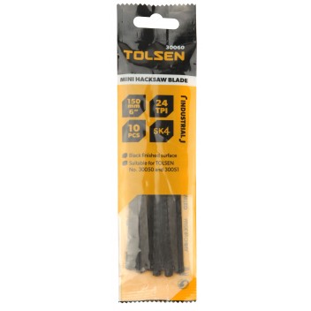 Image for Tolsen Mini Hacksaw Blade (Industrial) 150Mm