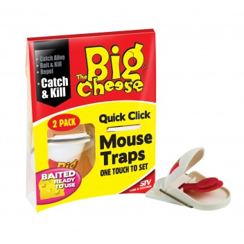 Image for Stv Quick Click Mouse Traps - Twinpack