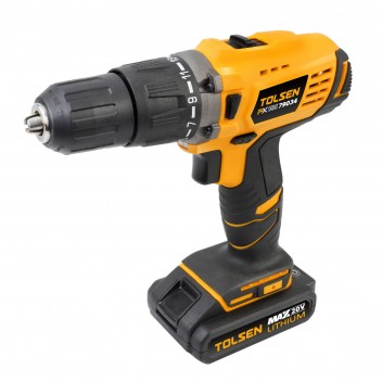 Image for Tolsen Li-Ion Cordless Drill With Impact Function (Industrial)